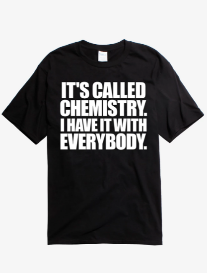 chemistry t-shirts